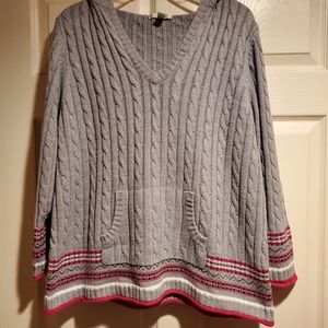 Dress Barn sweater hoodie